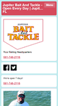 Mobile Screenshot of jupiterbaitandtackle.com